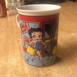 Betty Boop Ceramic Mug - Multicolor